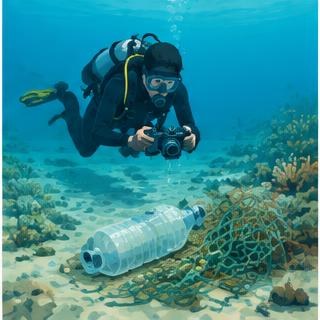Logging marine litter sightings