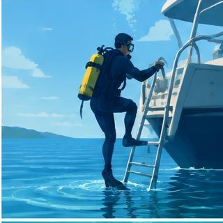 Boat ladders and tired legs