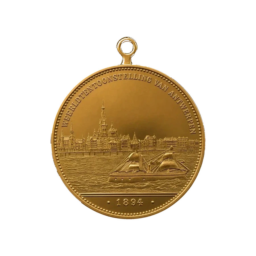1894 Exposition Universelle d’Anvers — Reverse