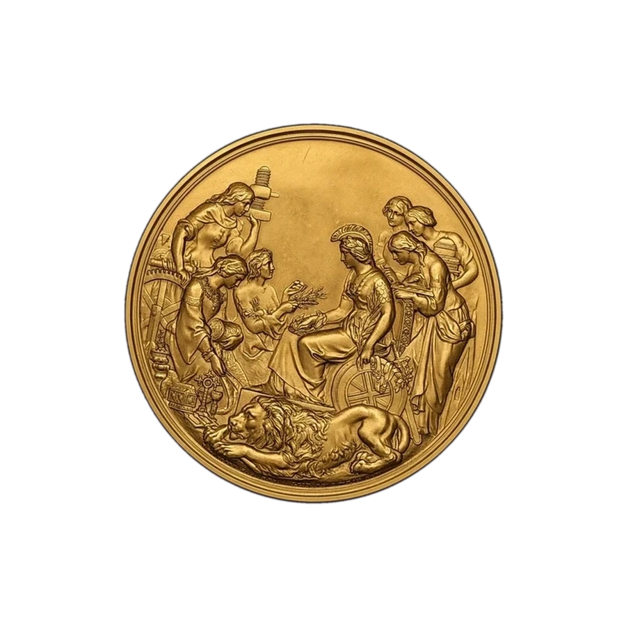 1862 International Exhibition — Obverse