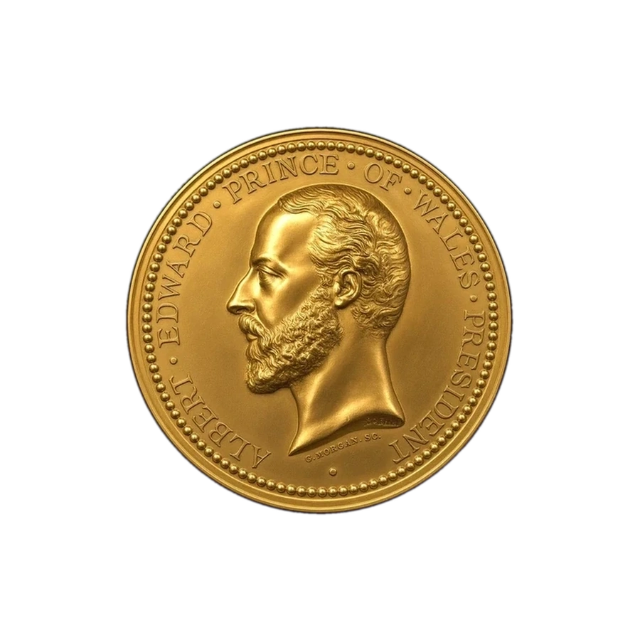 1874 London Annual International Exhibition — Obverse