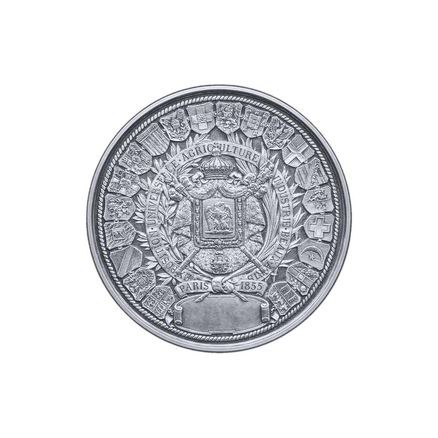 1855 Exposition Universelle — Reverse