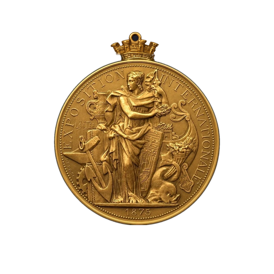 1875 Exposition Internationale — Obverse