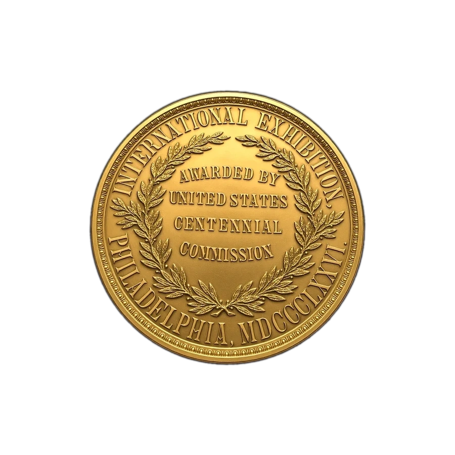 1876 International Exhibition — Reverse