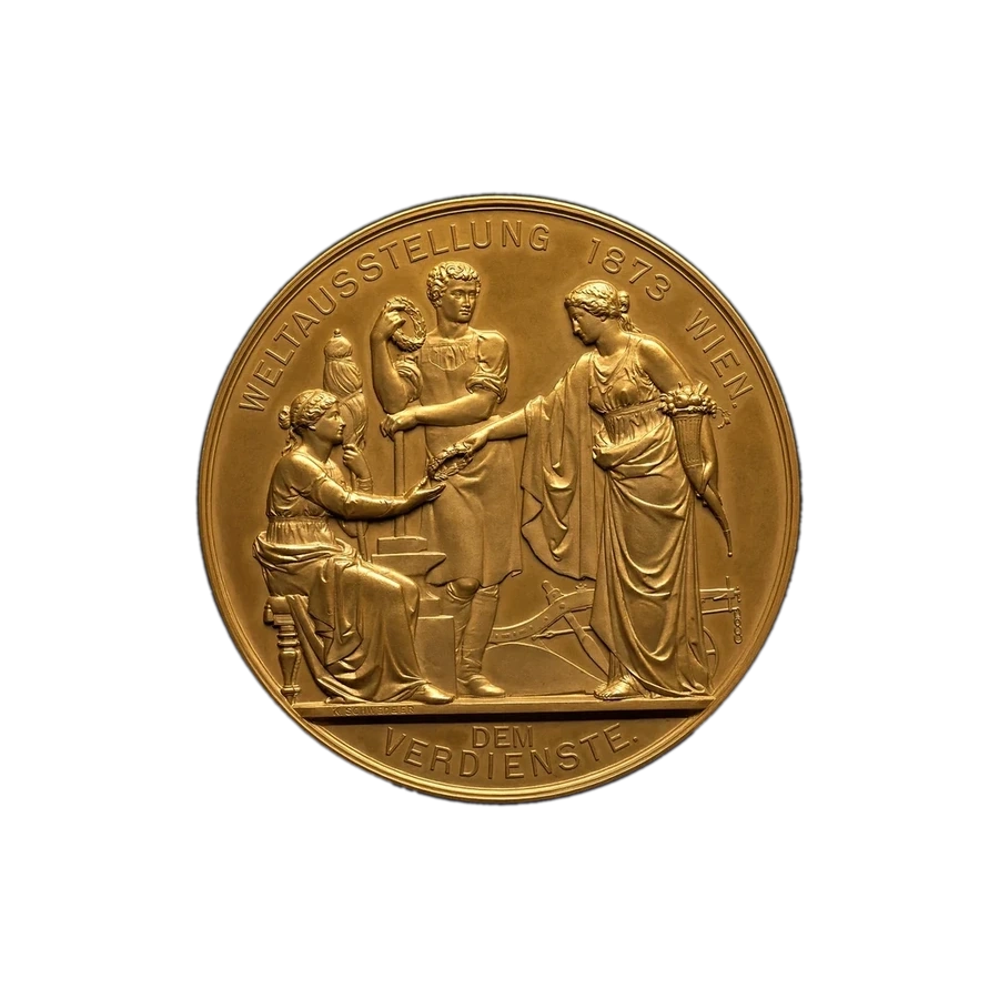 1873 Weltausstellung Wien — Reverse